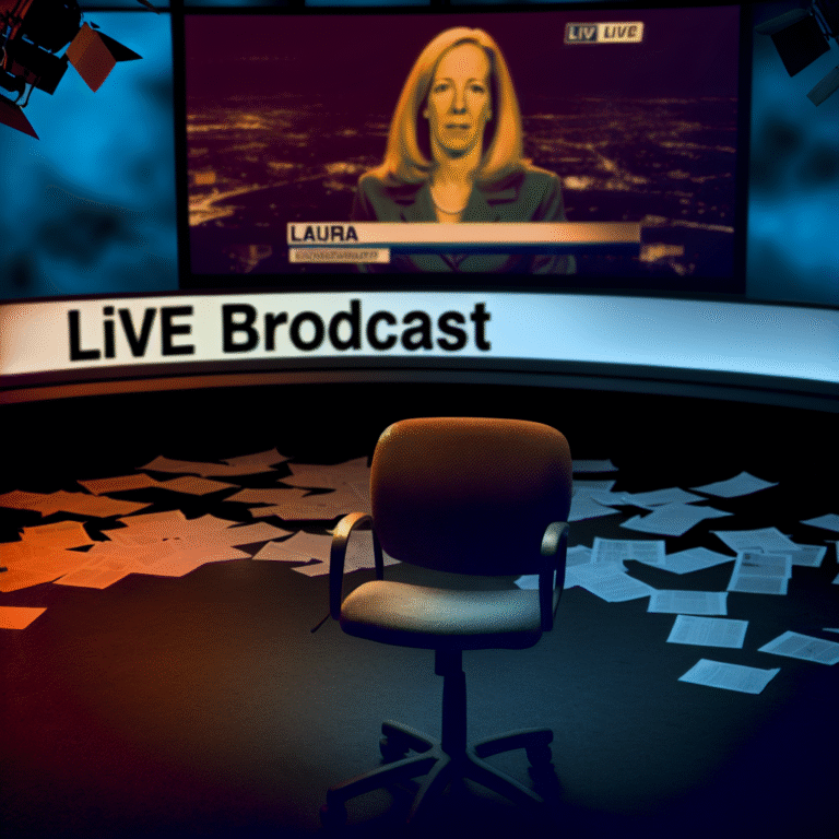 Live Broadcast Scare: Laura Mysteriously Disappears