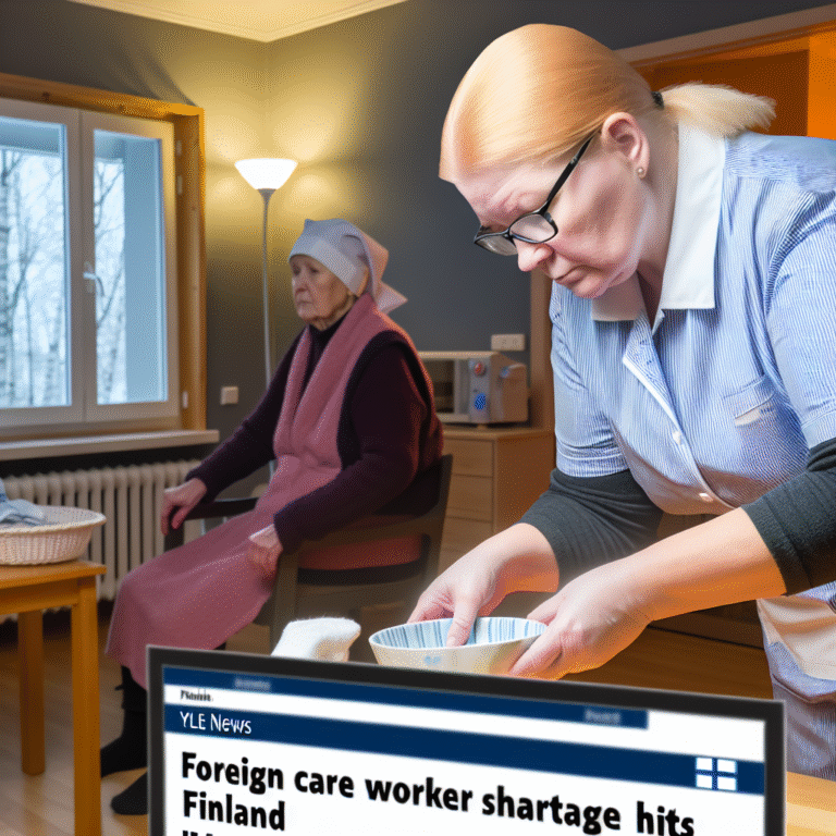 Foreign Care Worker Shortage Hits Finland | Yle News Foreign Care Worker Shortage Hits Finland | Yle News