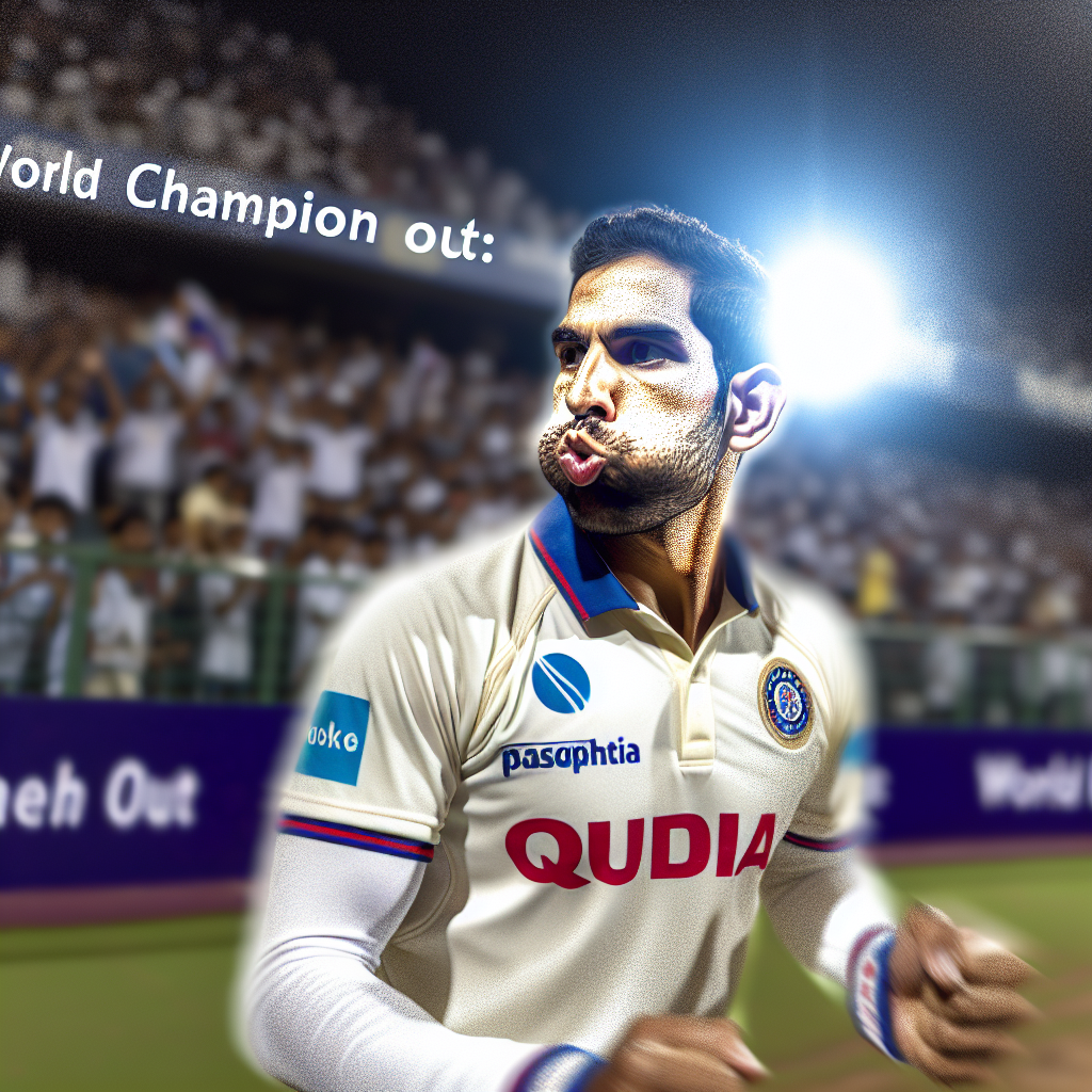 World Champion Out: Echoes of a 14-Year-Old Incident World Champion Out: Echoes of a 14-Year-Old Incident