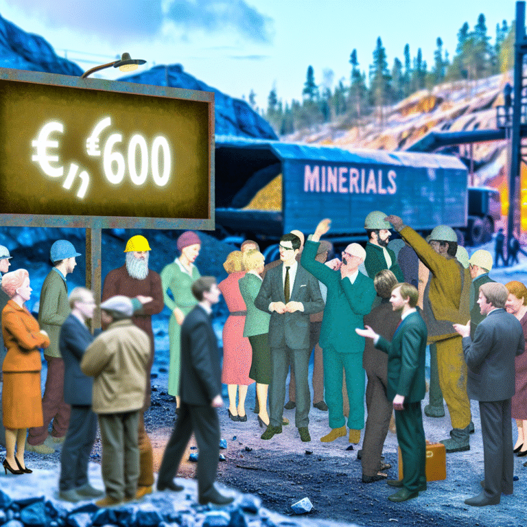Finland's Minerals, €3,600 Earnings, and Gender Neutral Clash