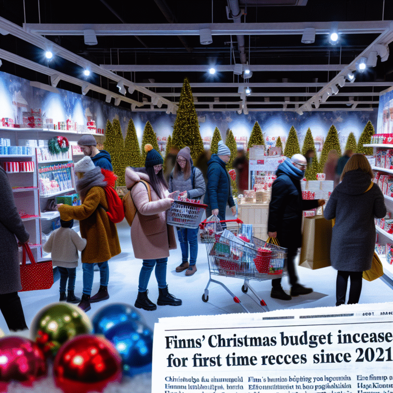 Finns’ Christmas Budget Increases for First Time Since 2021