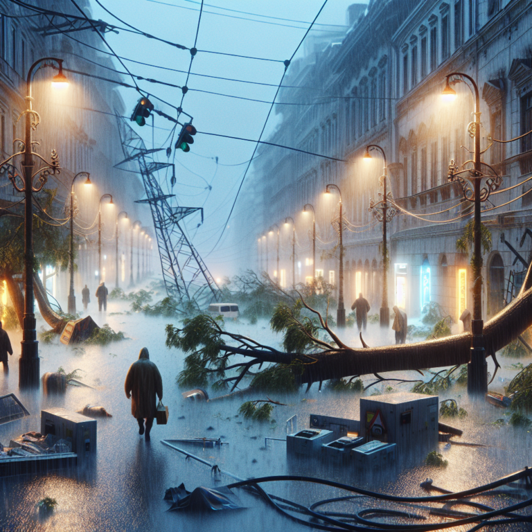 Storm Hannes Subsides but Blackouts Persist Storm Hannes Subsides but Blackouts Persist