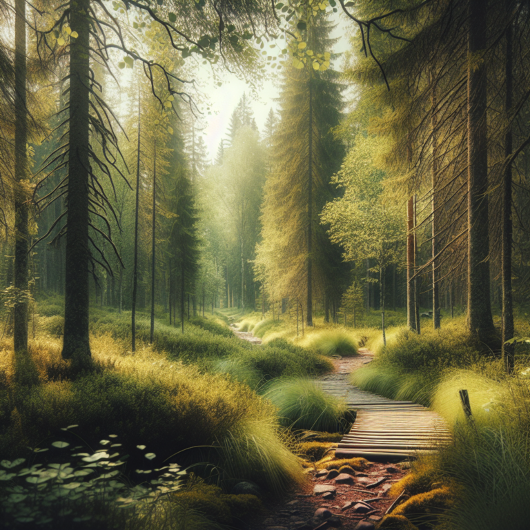 Explore the Kurjenpolku Trail in Ruostejärvi Area