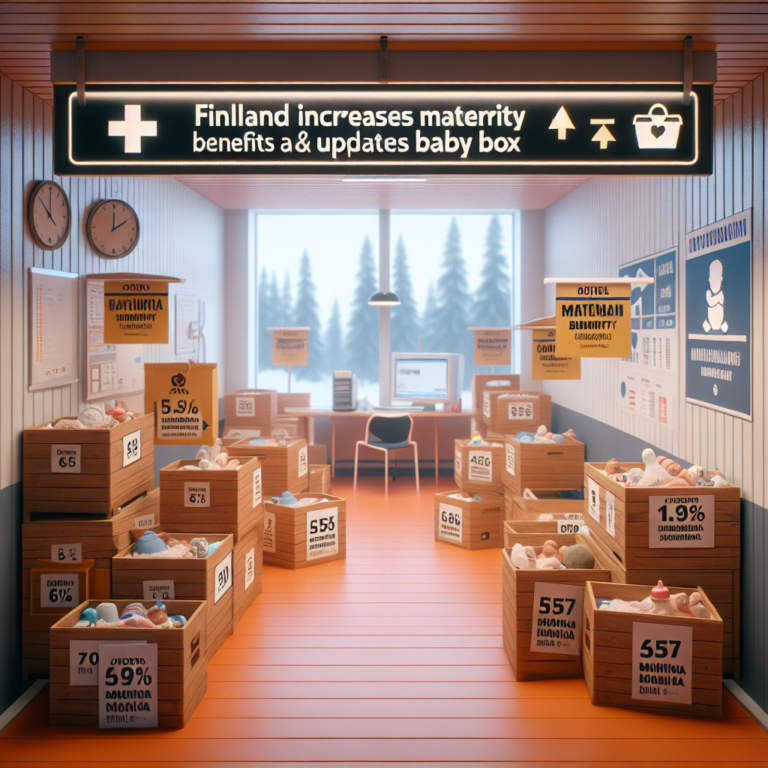 Finland Increases Maternity Benefits and Updates Baby Box