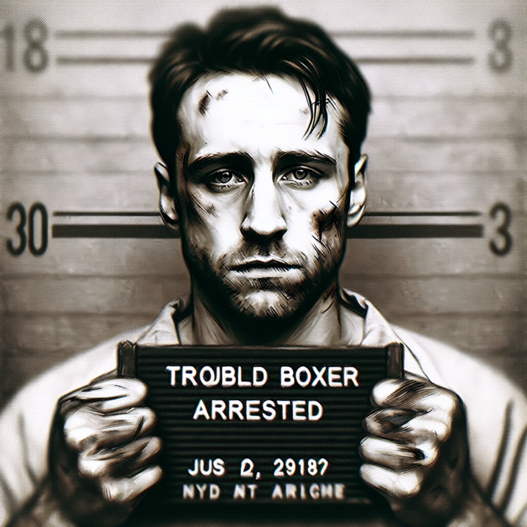 Rowdy Boxer Arrested: Mugshot Released Rowdy Boxer Arrested: Mugshot Released