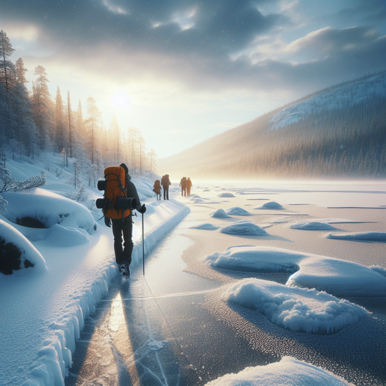 Explore the Lake Tuusulanjärvi Ice Trail Adventure Explore the Lake Tuusulanjärvi Ice Trail Adventure
