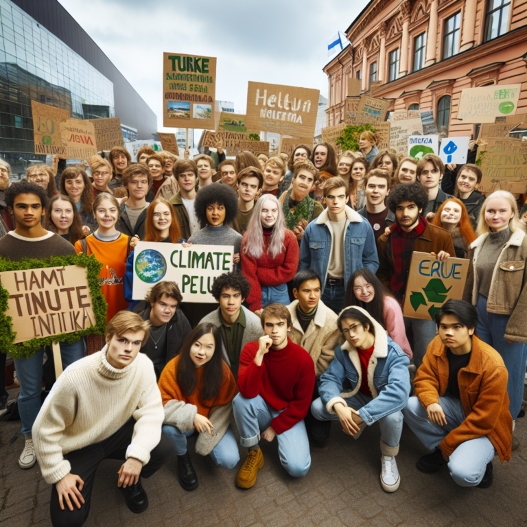 Finnish Youth Drive Climate Action in Turku