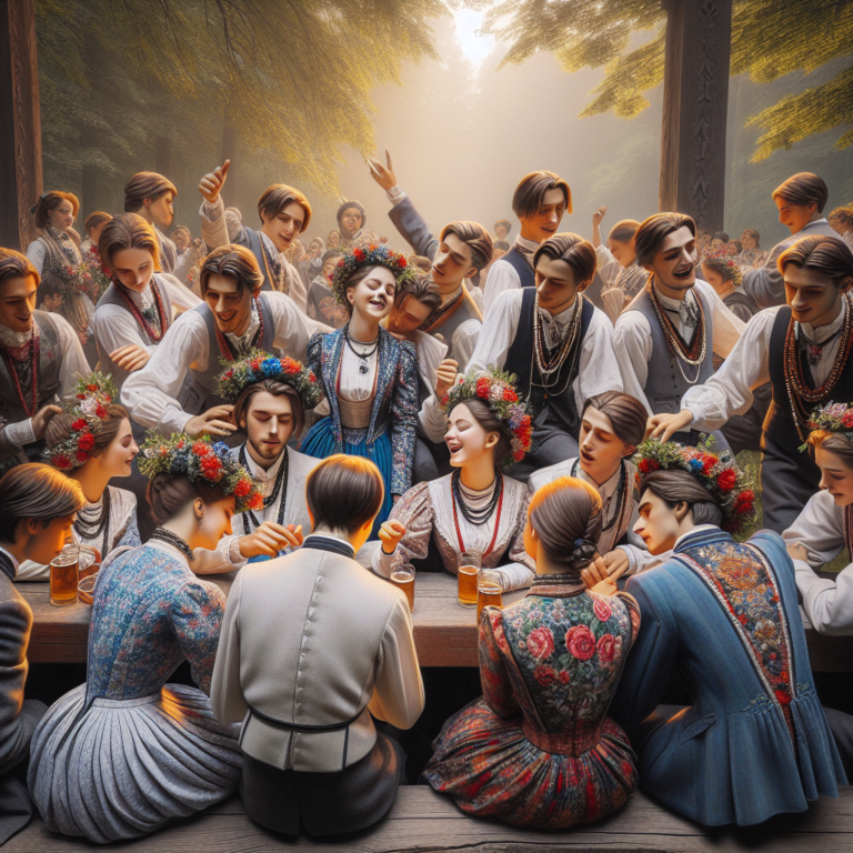 Students Celebrate Vanhat Day in Style