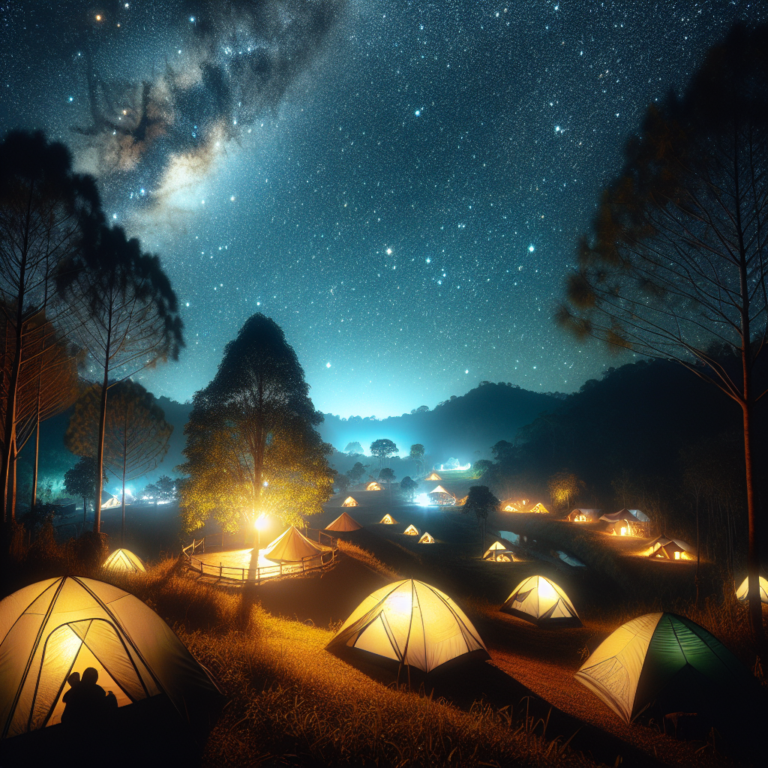 Experience Nighttime Magic at Skytent Ecocamp Nuuksio