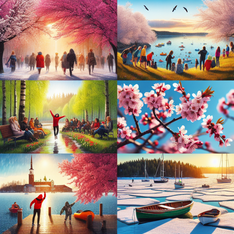 Finland Celebrates Spring’s Joyful Arrival Finland Celebrates Spring's Joyful Arrival
