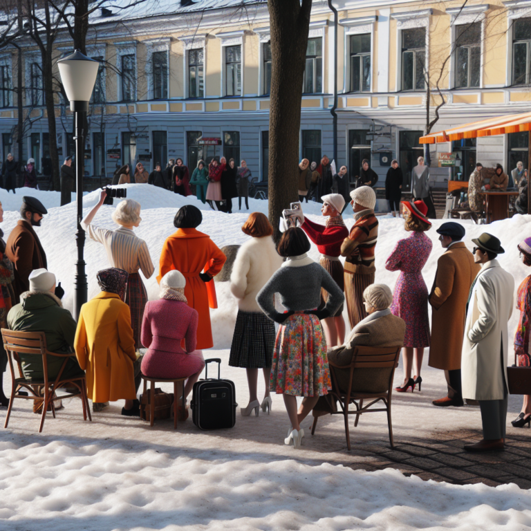 Finnish Fashion Embraces Spring with Clean Lines and Color
