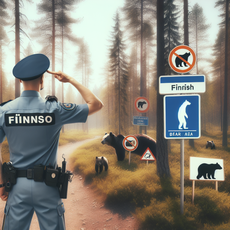 Finnish Police Caution Against Bear Encounters