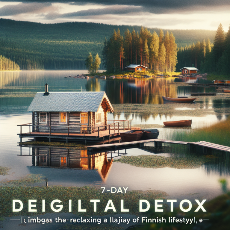 Free 7-Day Digital Detox Trip to Finland: Chill Like a Finn