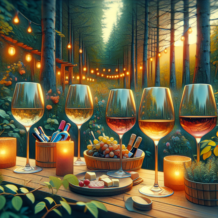 Summer Wine Tastings in the Woods