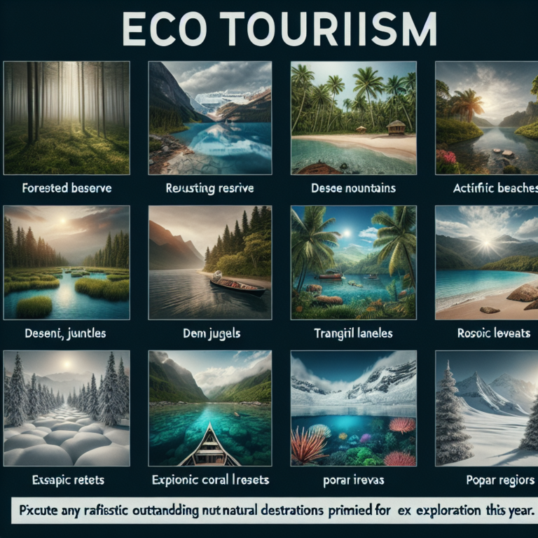 Top 8 Ecotourism Destinations to Explore This Year