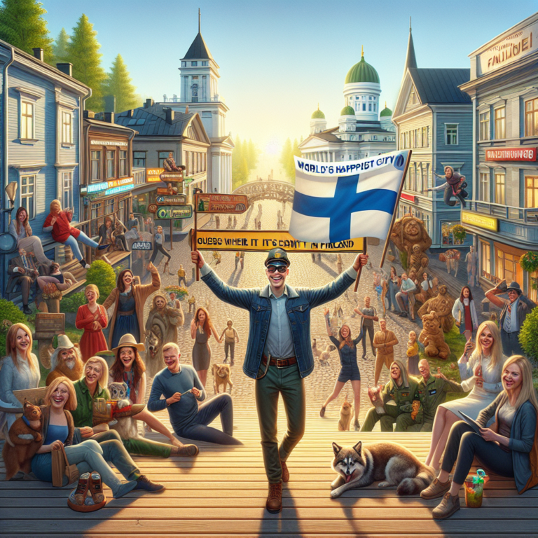 World's Happiest City Named: Guess Where It Isn't in Finland